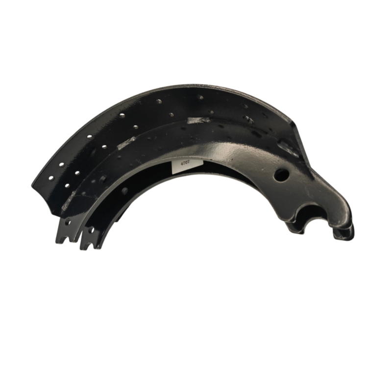 North American Commercial 4704 Brake Shoe for Heavy-Duty Truck Foundation Drum Brakes – Unlined Structural Steel Core Skeleton